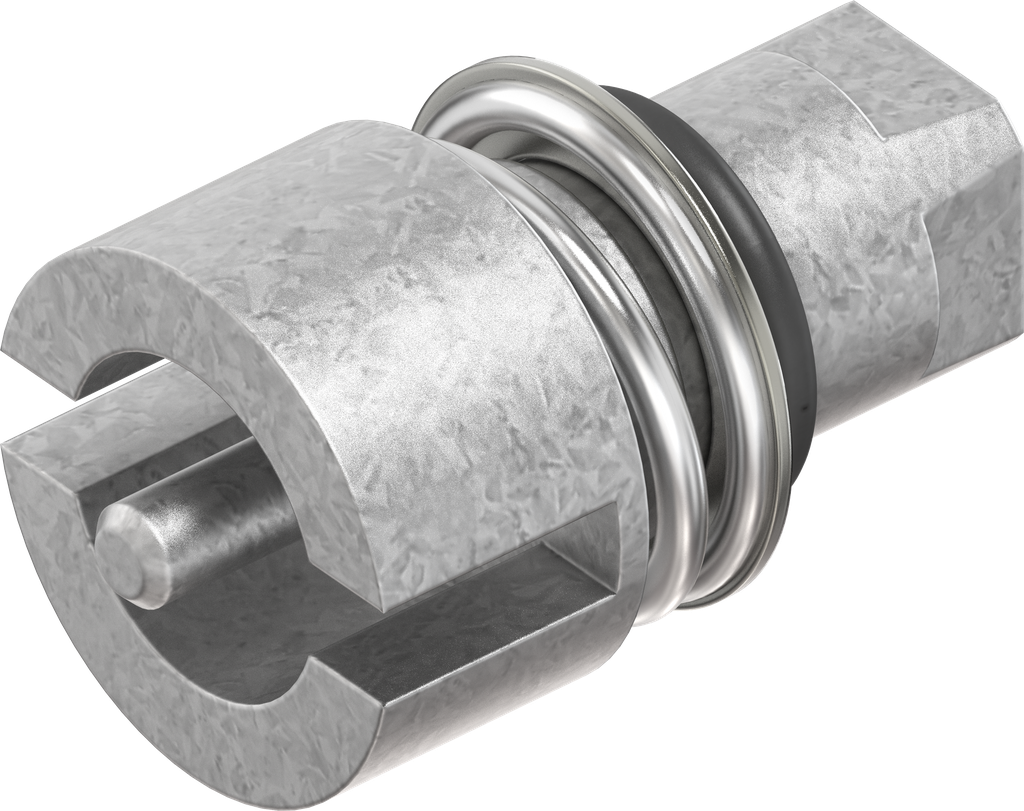 Insert double bit 3, Zinc die raw