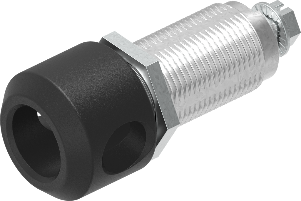 Housing for padlock, Zinc die black powder-coated