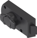 Mobile home lock, Polyamide GF black