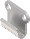 Hook, drilled, Steel zinc-plated DS plus top coat