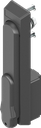 Swinghandle with insert crown type, Polyamide GF black